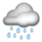 Cloud With Rain emoji on LG